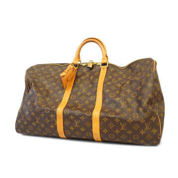 LOUIS VUITTONAuth  Monogram Keepol 55 M41424 Men,Women,Unisex Boston Bag