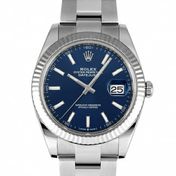 ROLEX Datejust 41 126334 Bright Blue Dial Watch Men's