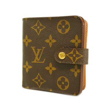 LOUIS VUITTONAuth  Monogram Compact Zip M61667 Wallet [bi-fold]