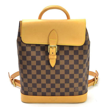 Louis Vuitton Backpack Damier Ebene 100th Anniversary Limited Edition Arlequin Brown Canvas Ladies N99038