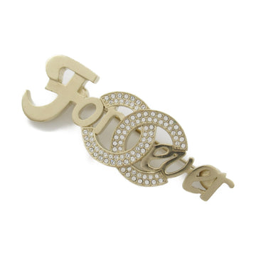 CHANEL Brooch L21S Gold metal