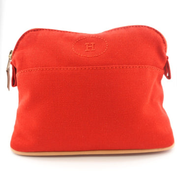 HERMES/ Bolide PM Pouch Red Ladies