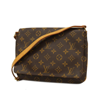 LOUIS VUITTON Shoulder Bag Monogram Musette Tango Short Strap M51257 Brown Ladies