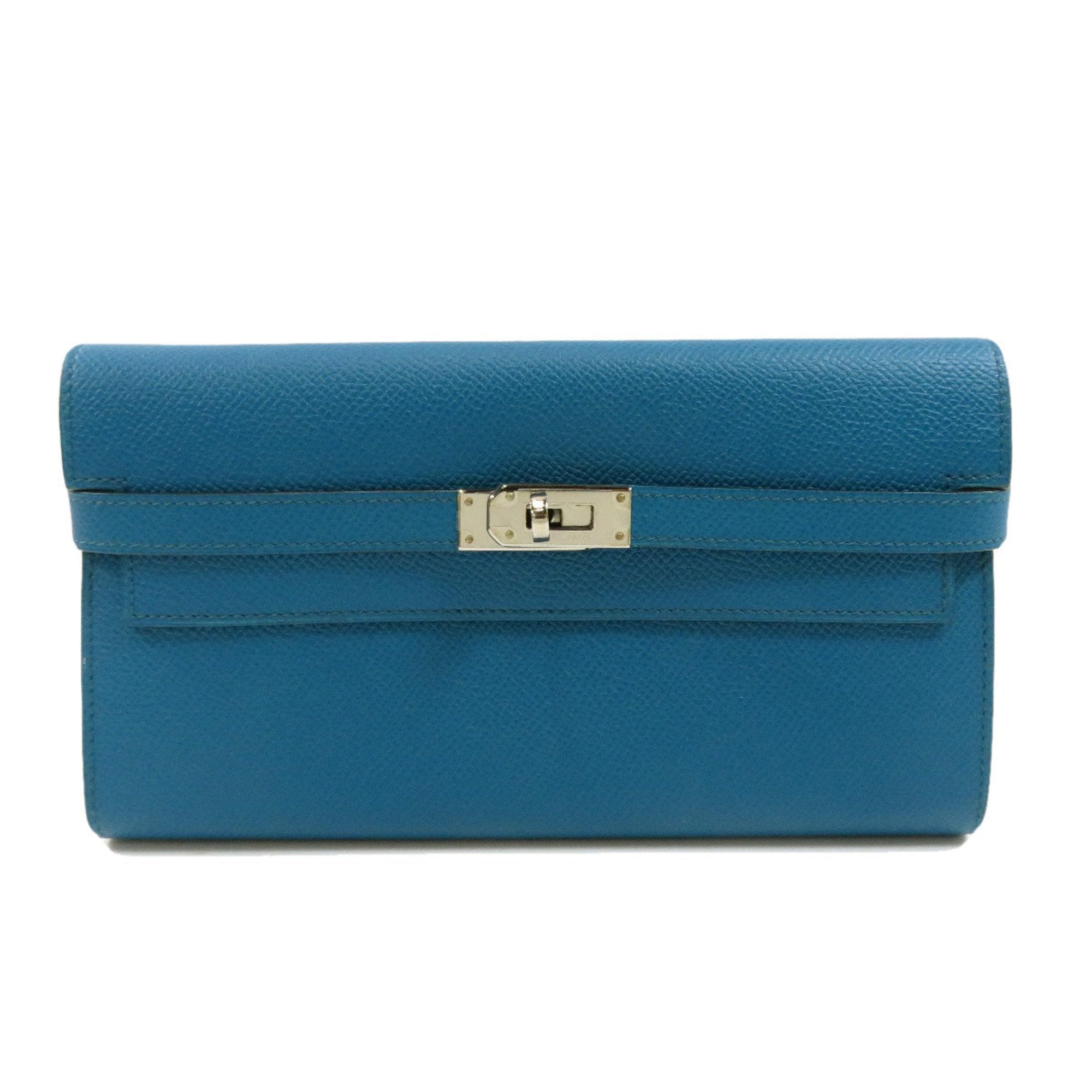 Hermes kelly clearance blue zanzibar