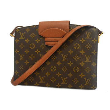 LOUIS VUITTONAuth  Monogram Courcelles M51375 Women's Shoulder Bag