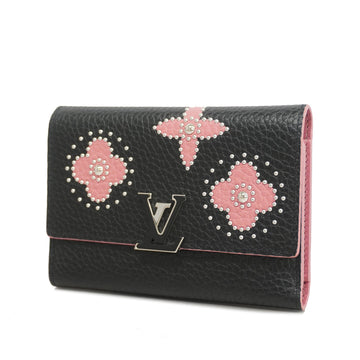 Louis Vuitton Taurillon Portofeuil Capsine Compact M63222