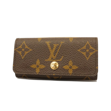 LOUIS VUITTONAuth  Monogram Multicle 4 M62631 Men,Women,Unisex Key Case