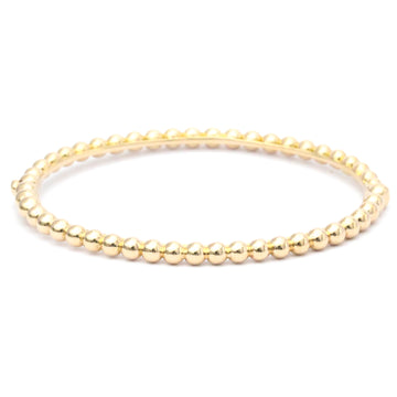 VAN CLEEF & ARPELS Perlee Gold Pearl Extra Small Model XS Pink Gold [18K] No Stone Bangle Pink Gold