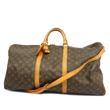 LOUIS VUITTONAuth  Monogram Keepall Bandouliere 60 M41412 Men,Women,Boston Bag