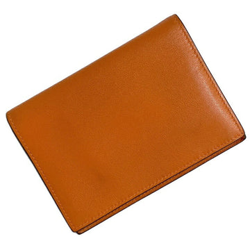 HERMES notebook cover agenda PM orange leather swift  J  case ladies genuine