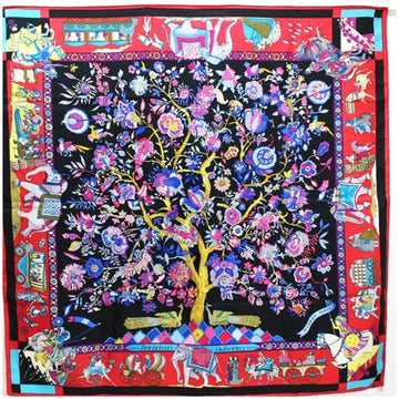 HERMES Silk Scarf Carre 90 