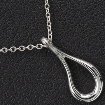TIFFANY Open Teardrop Silver 925 Women's Necklace