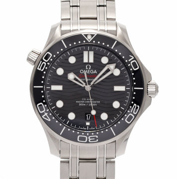 OMEGA Seamaster Diver 300m 210.30.42.20.01.001 Men's SS Watch Black Dial