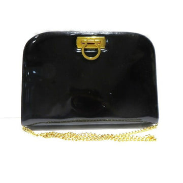 SALVATORE FERRAGAMO Ferragamo Gancini Shoulder Bag P21 0587 Ladies