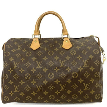 Louis Vuitton Speedy 35 Monogram M41524 Handbag Canvas Nume SP1919 LOUIS VUITTON Ladies Boston Bag Brown