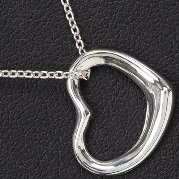TIFFANY Open Heart Elsa Peretti Silver 925 Women's Necklace