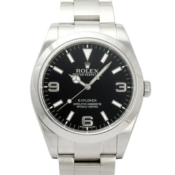 ROLEX Explorer 214270 Black Dial Watch Men's