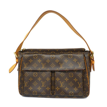 LOUIS VUITTON Shoulder Bag Monogram Vivacite GM M51163 Brown Ladies