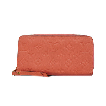 LOUIS VUITTONAuth  Monogram Empreinte Zippy Wallet M61788 Long Wallet Blossom