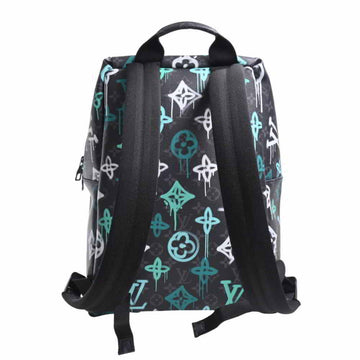 Louis Vuitton Eclipse Graffiti Discovery Backpack PM Rucksack M21395 Black/Green PVC