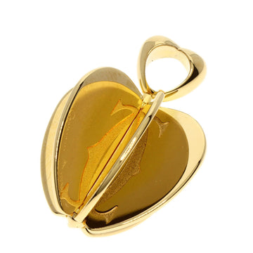 CARTIER Golden Apple Pendant Top K18 Yellow Gold Women's