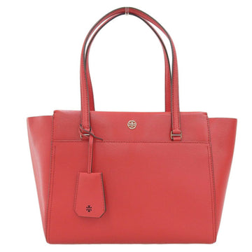 TORY BURCH Leather Tote Bag Red Ladies