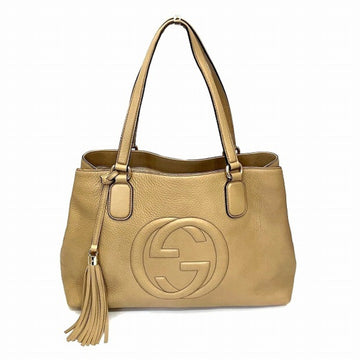 GUCCI Soho 308363 Working Tote Bag Shoulder Handbag Ladies