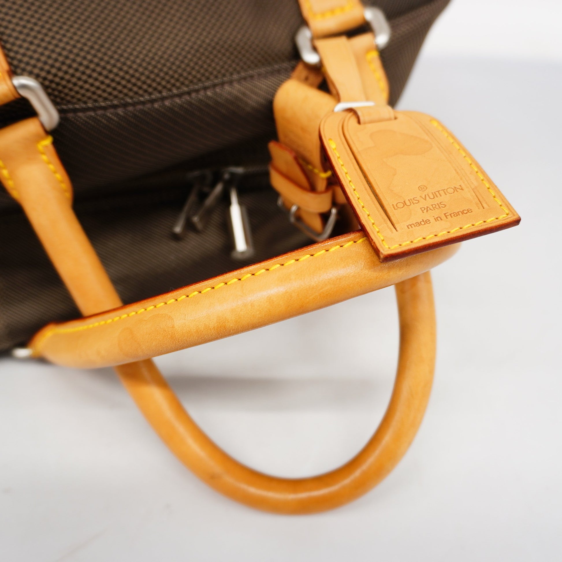 Auth Louis Vuitton Damier Geant Avanturier M93060 Men's Boston Bag