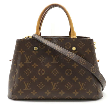 Louis Vuitton Monogram Montaigne BB Handbag Shoulder Bag M41055