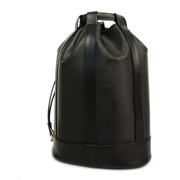 LOUIS VUITTONAuth  Epi Randne PM Randne PM M52352 Women's Shoulder Bag Noir