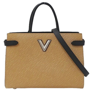 LOUIS VUITTON Bag Epi Ladies Brand Handbag Tote Shoulder 2way Twist Camel M51846 Bicolor