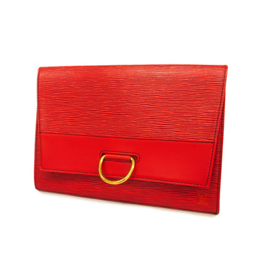 LOUIS VUITTONAuth  Epi M52727 Women's Clutch Bag Castilian Red