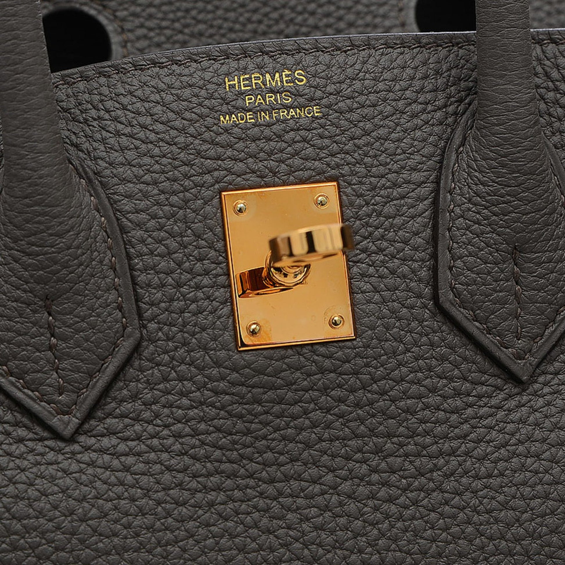 Hermes Black Togo Leather Rose Gold Hardware Birkin 25 Bag - My Luxury  Bargain Turkey