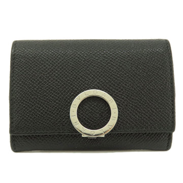 BVLGARI Key Case Leather Women's