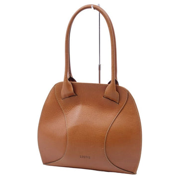 Loewe bag tote calf leather ladies brown