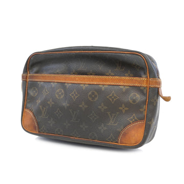 LOUIS VUITTONAuth  Monogram Compiegne 28 M51845 Men's Clutch Bag