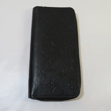 LOUIS VUITTON Monogram Shadow Zippy Wallet Vertical M62902 Long Men's