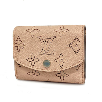 LOUIS VUITTON Trifold Wallet Mahina Portefeuilles XS M67499 Magnolia Women's