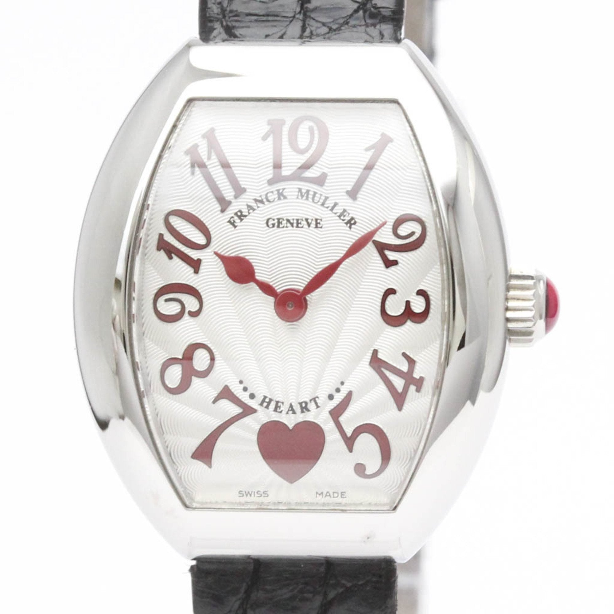 Polished FRANCK MULLER Heart to Heart Quartz Ladies Watch 5002S QZ C6H