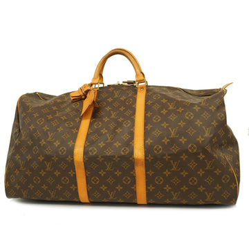 LOUIS VUITTONAuth  Monogram Keepol 60 M41422 Men,Women,Unisex Boston Bag