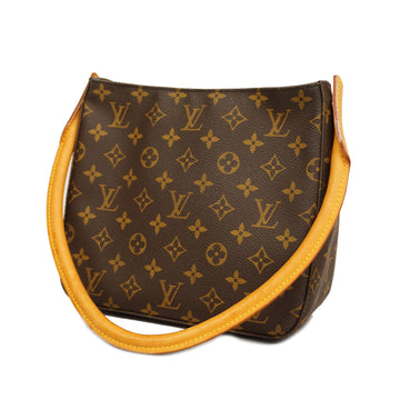 LOUIS VUITTONAuth  Monogram Looping MM M51146 Women's Shoulder Bag