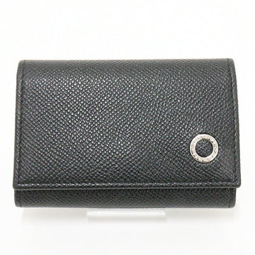 BVLGARI key case 6 rows black