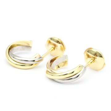 CARTIER Trinity De  Pink Gold [18K],White Gold [18K],Yellow Gold [18K] Hoop Earrings