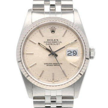 Rolex Datejust Oyster Perpetual Watch Stainless Steel 16234 Automatic Men's