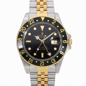 ROLEX GMT Master Black 16753 No. R Men's Watch