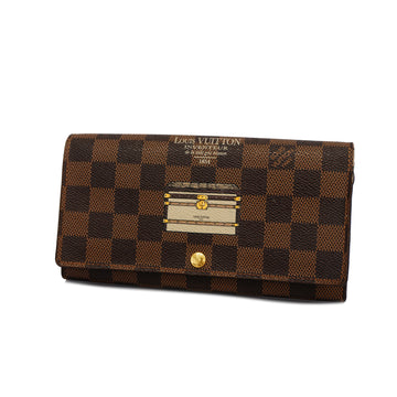 LOUIS VUITTONAuth  Damier Portefeuil Sala N63179 Women's Long Wallet [bi-fold]