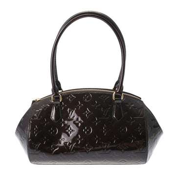 LOUIS VUITTON Vernis Sherwood PM Allamant M91493 Women's Handbag