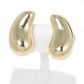 TIFFANY Bean Elsa Peretti K18YG Women's Earrings