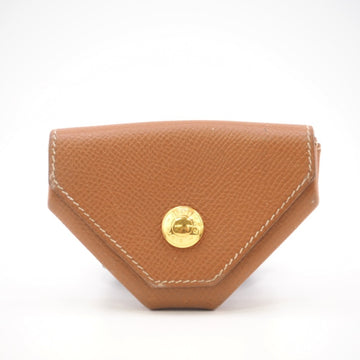 HERMES Le Van Quatre Coin Case Brown Ladies