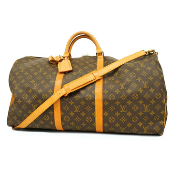 LOUIS VUITTONAuth  Monogram Keepall Bandouliere 60 M41412 Unisex Boston Bag